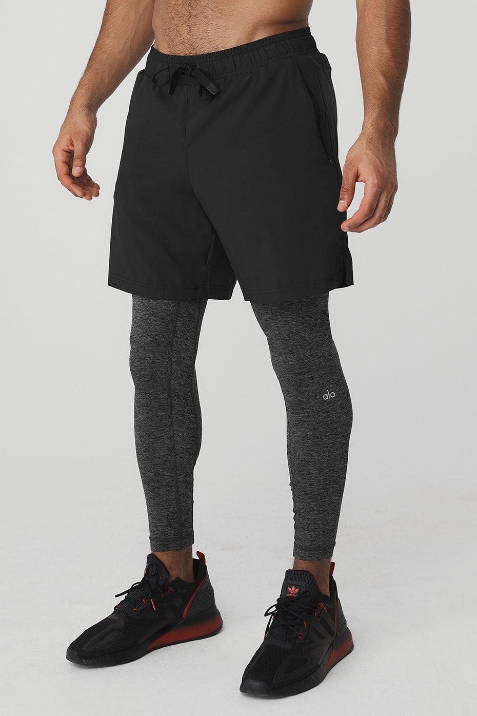 Stability 2-In-1 Pant - Black/Dark Grey Marl Male Product Image