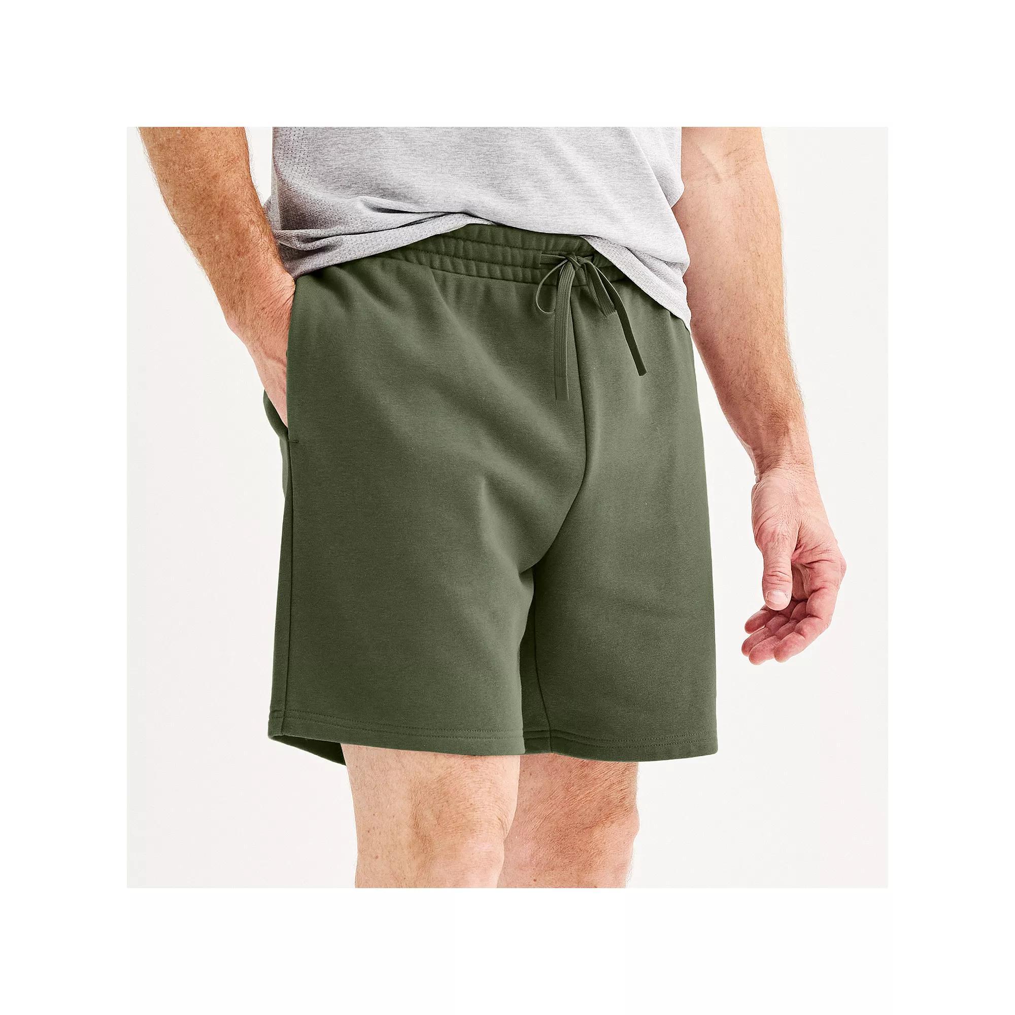 Men's Tek Gear® 7 in. Weekend Shorts, Size: XL, Jute Brown Product Image