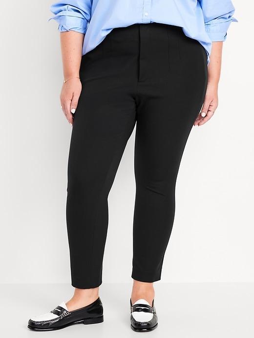 Extra High-Waisted Polished Pixie Skinny Ankle Jeans Product Image