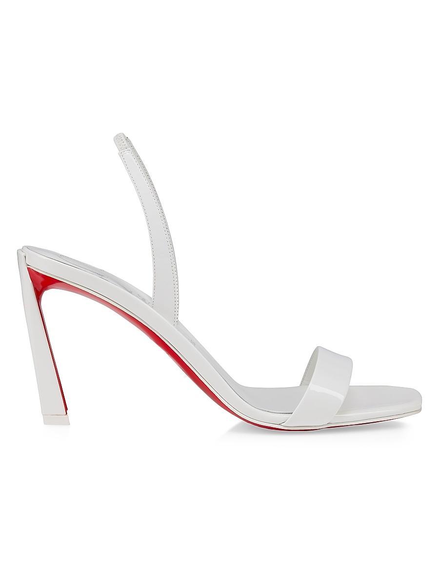 Womens O Condora 85MM Patent Leather Sandals Product Image