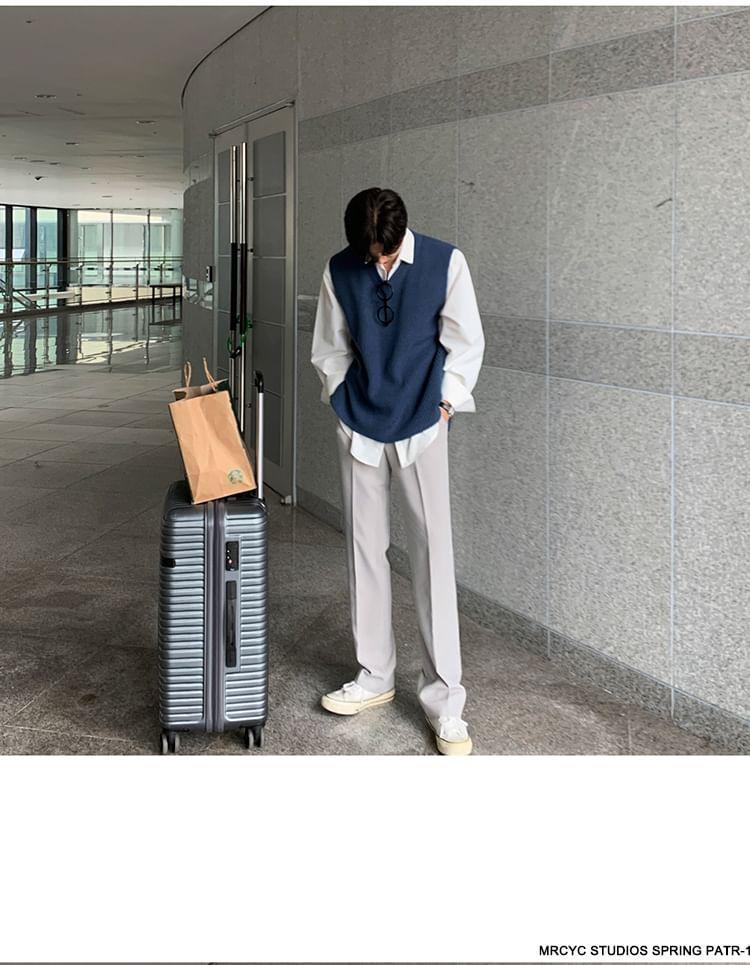 V-Neck Sweater Vest Product Image