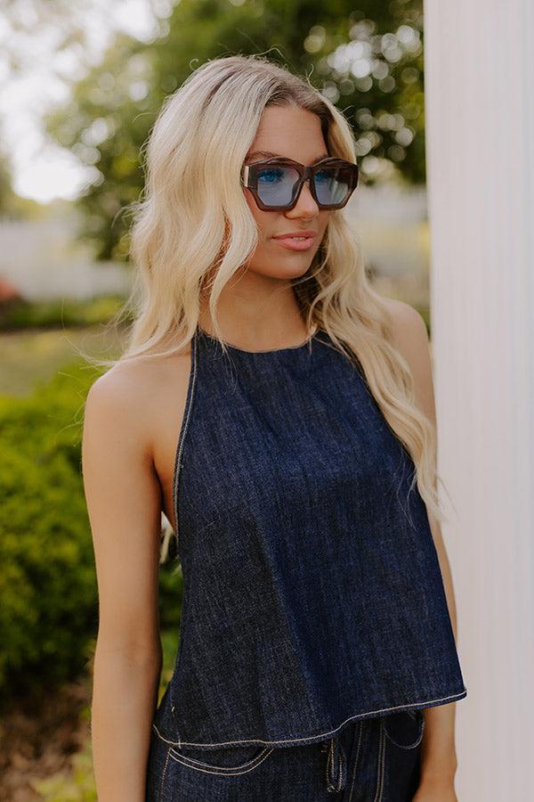 Bungalow Cutie Sunnies in Mocha Product Image