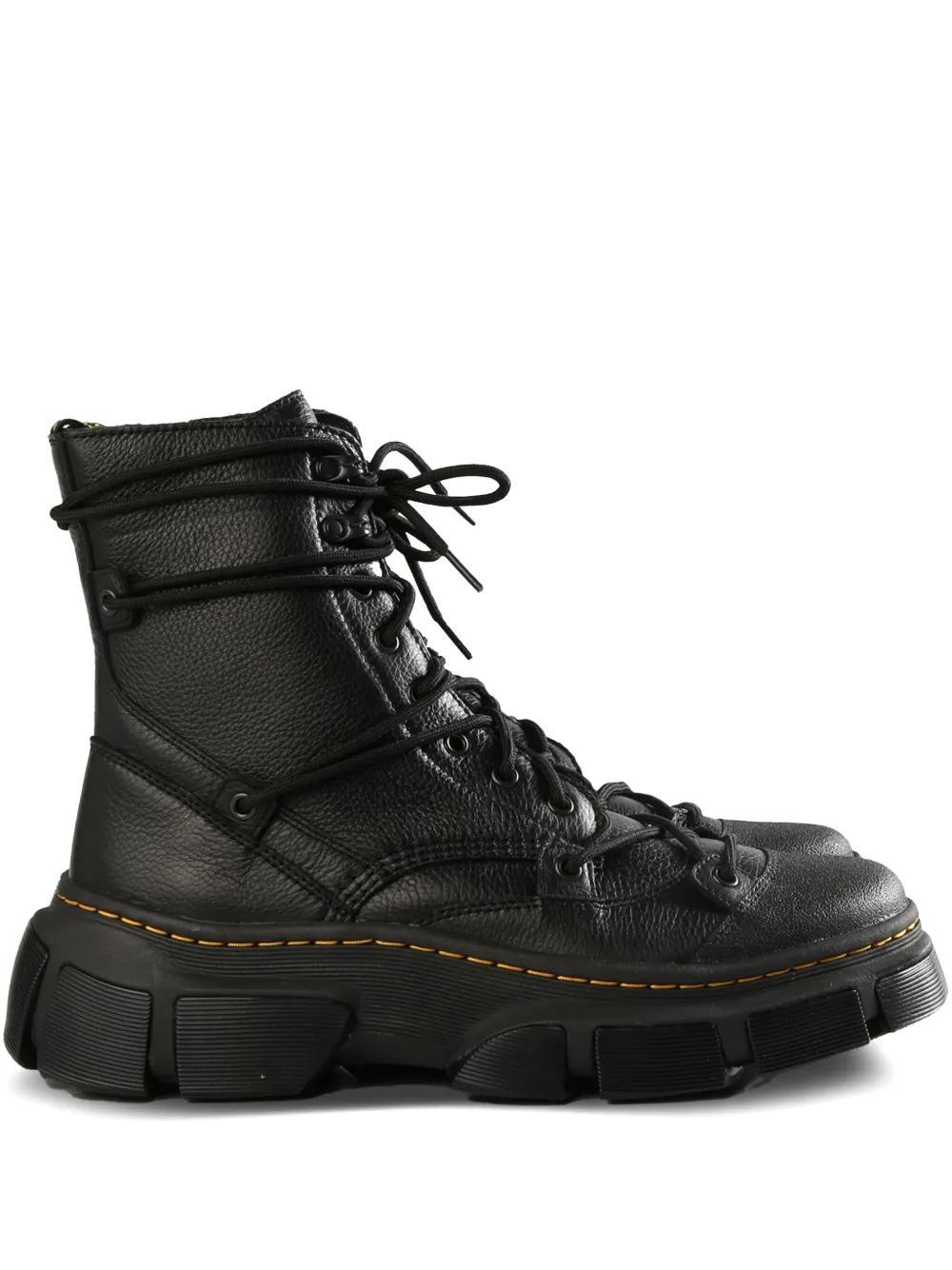 DR. MARTENS' Leather Boots In Black Product Image