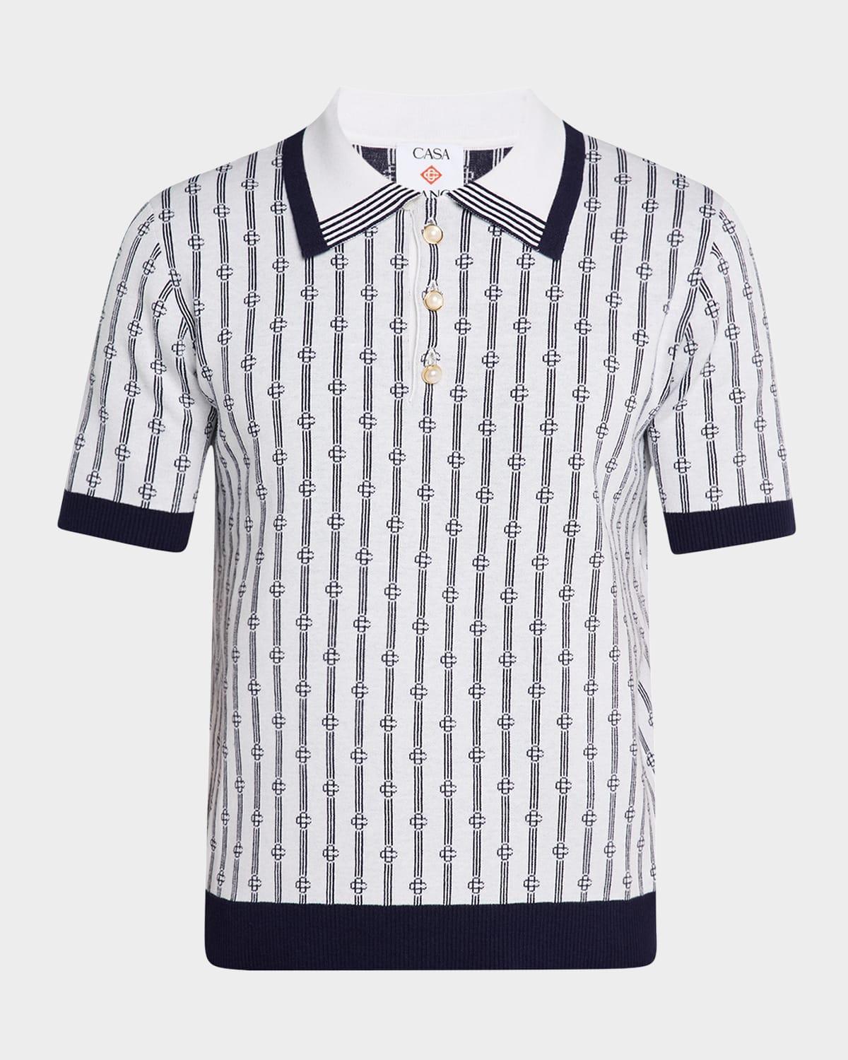 Mens Monogram Polo Shirt Product Image