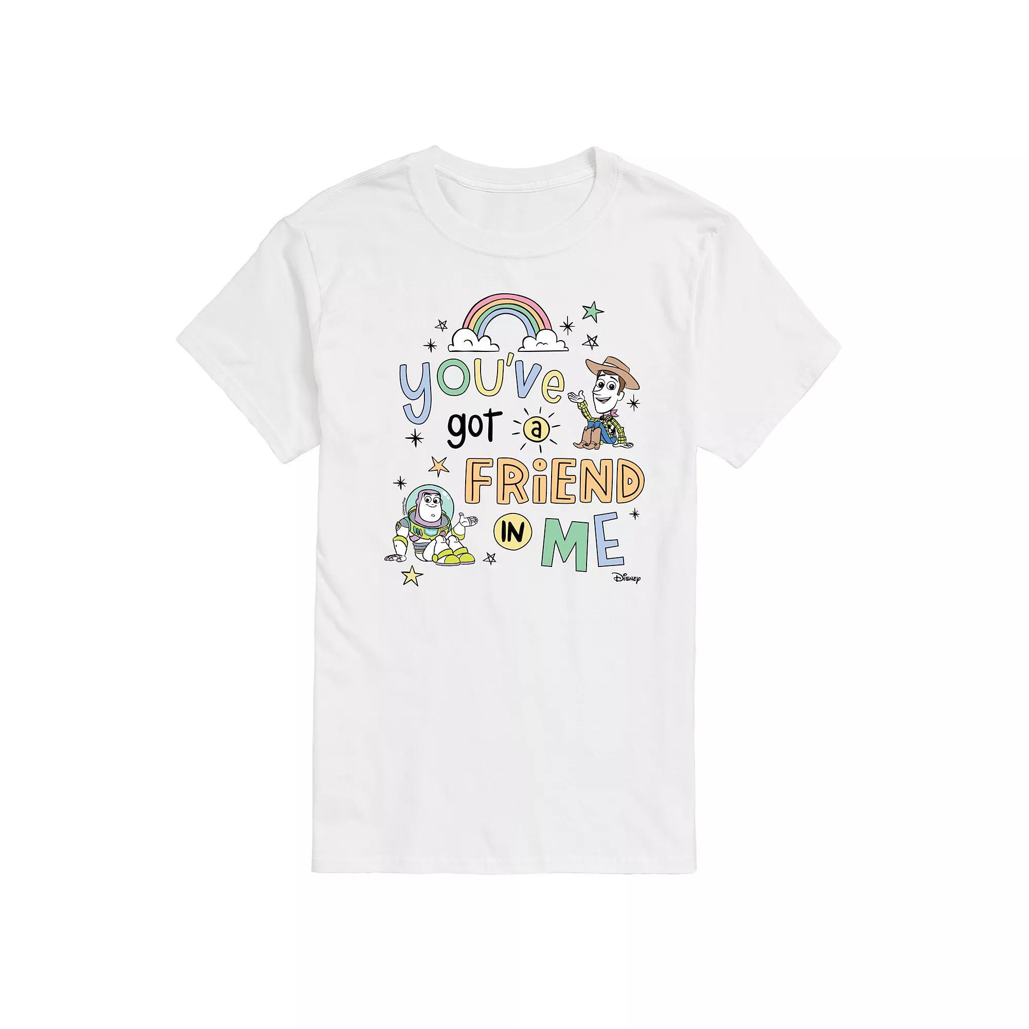 Disney / Pixar's Toy Story 4 Men's You've Got A Friend Graphic Tee, Size: Medium, White Product Image