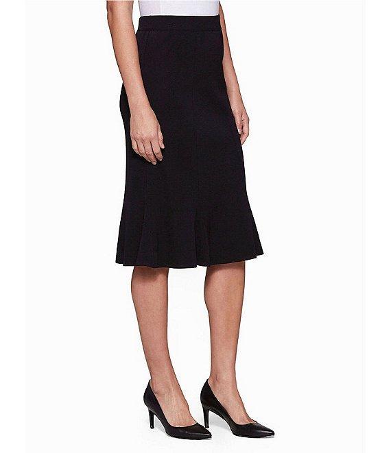 MISOOK Gored Mylana Knit Pull-On Skirt Product Image