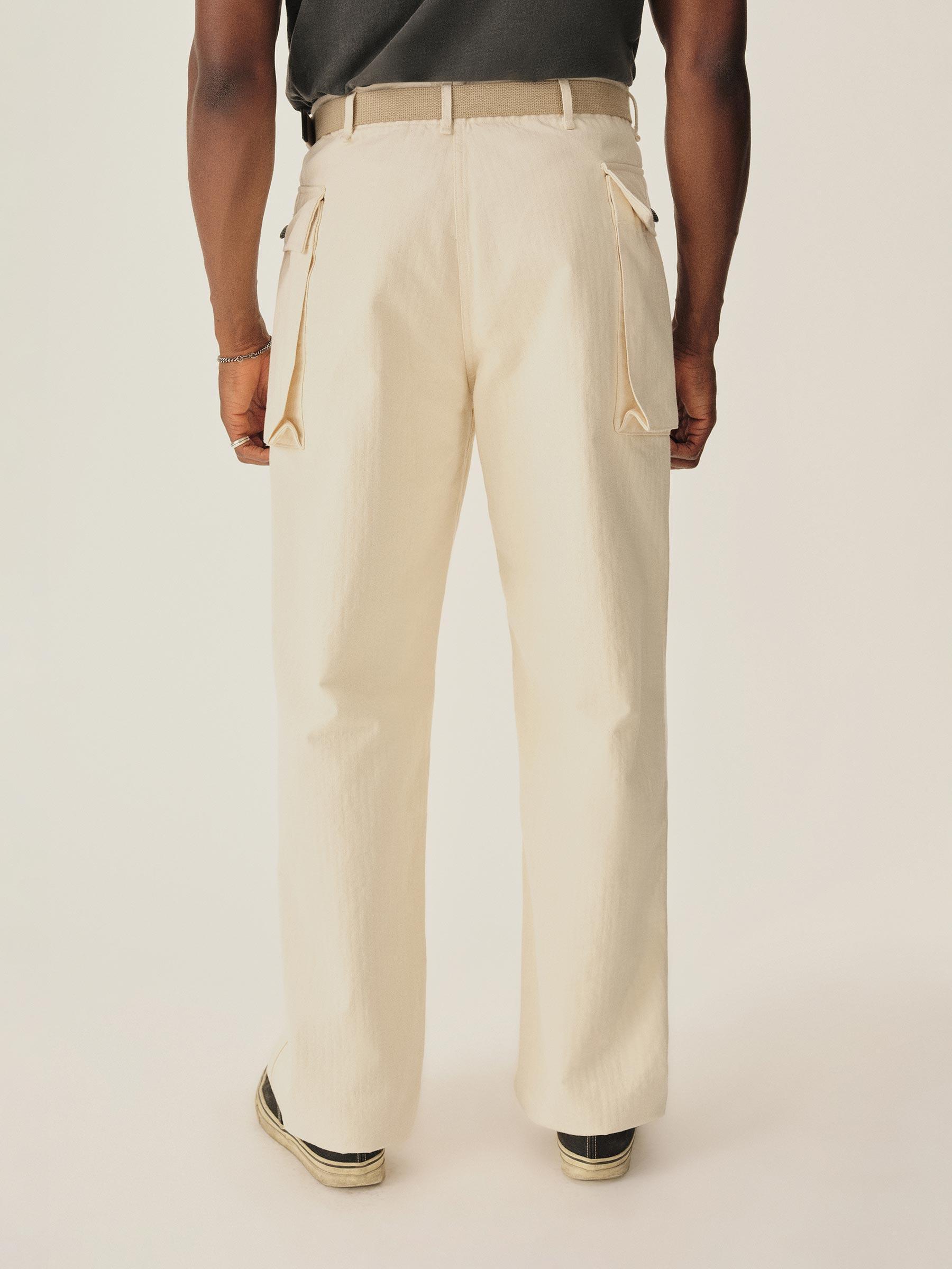 Seeded Natural Omaha Flyweight HBT P-43 Cargo Pant Product Image