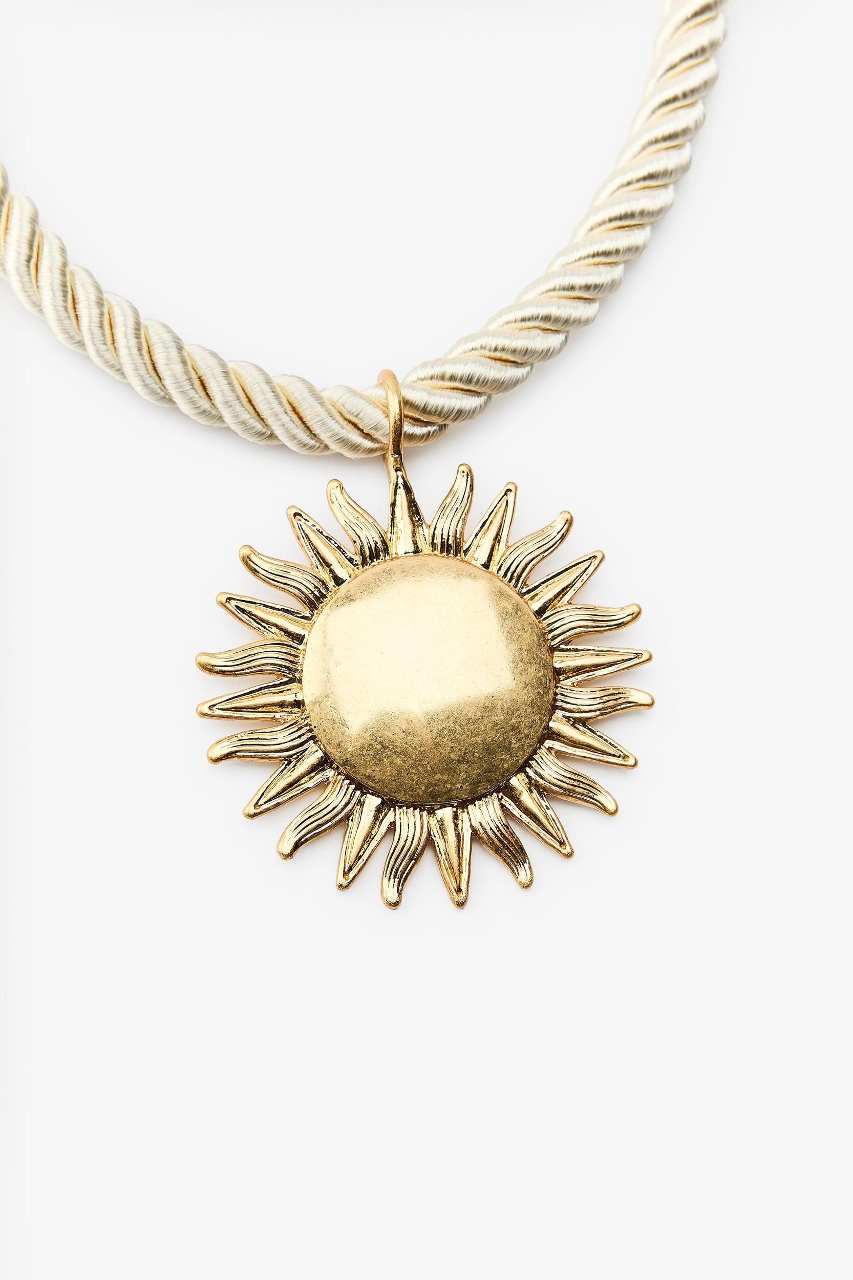 SUN CORD NECKLACE Product Image