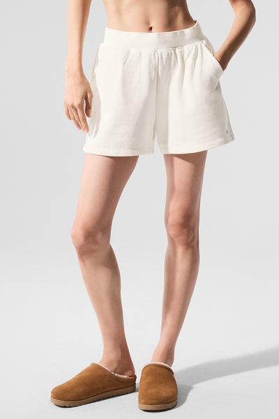 Low Key Sweat Short - Ivory Product Image