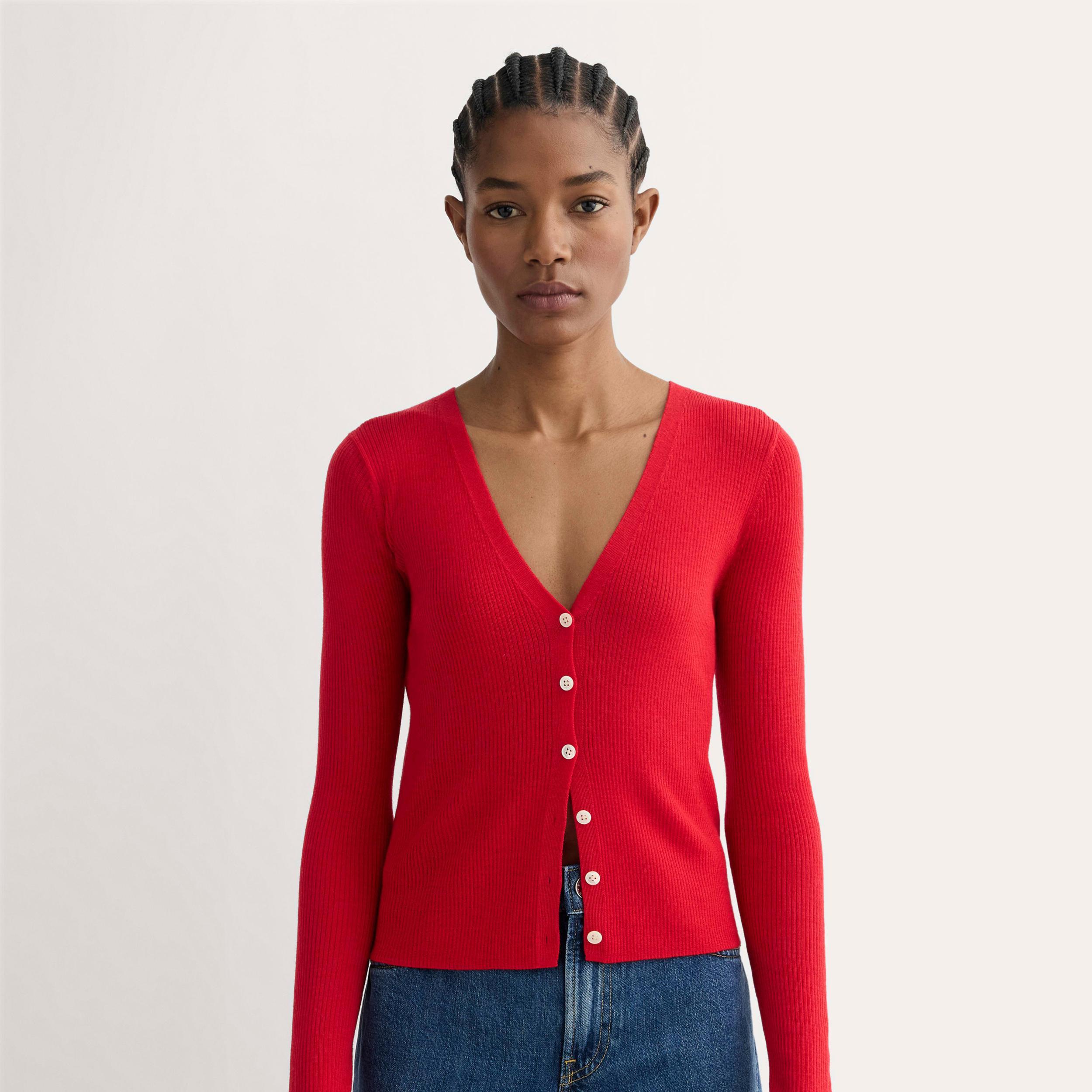 The Cardigan in Ultrasoft Merino Product Image