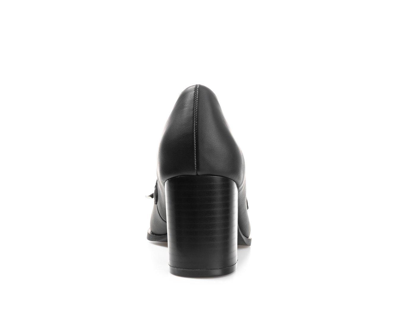 Women's Journee Collection Crawford Heeled Loafers Product Image