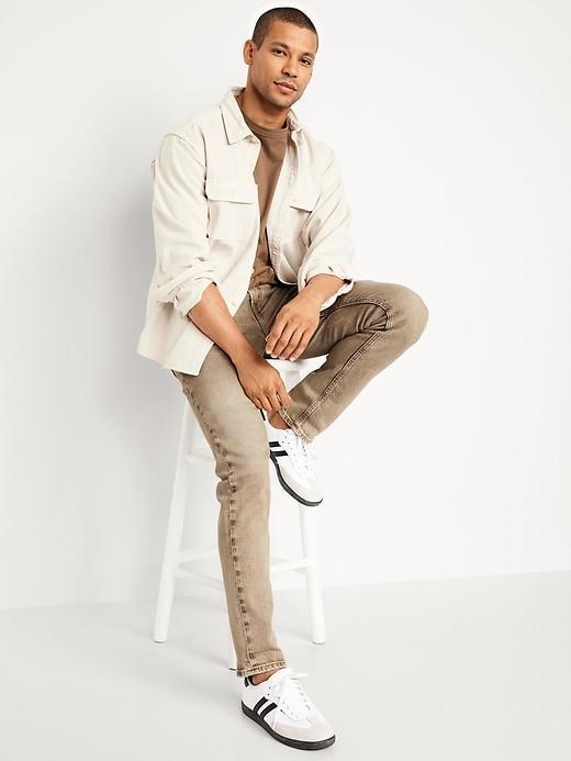 Slim Built-In Flex Ripped Jeans Product Image
