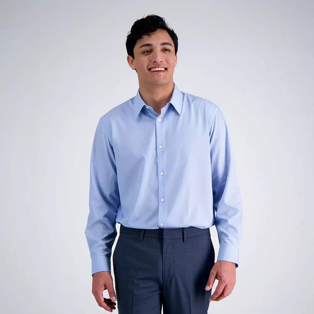 Mens Haggar Performance Classic Fit Dress Shirt Product Image