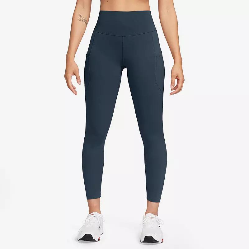 Nike One Women's High-Waisted 7/8 Leggings with Pockets Product Image
