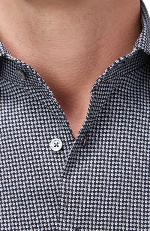 BUGATCHI James Ooohcotton® Button-up Shirt In Black Product Image