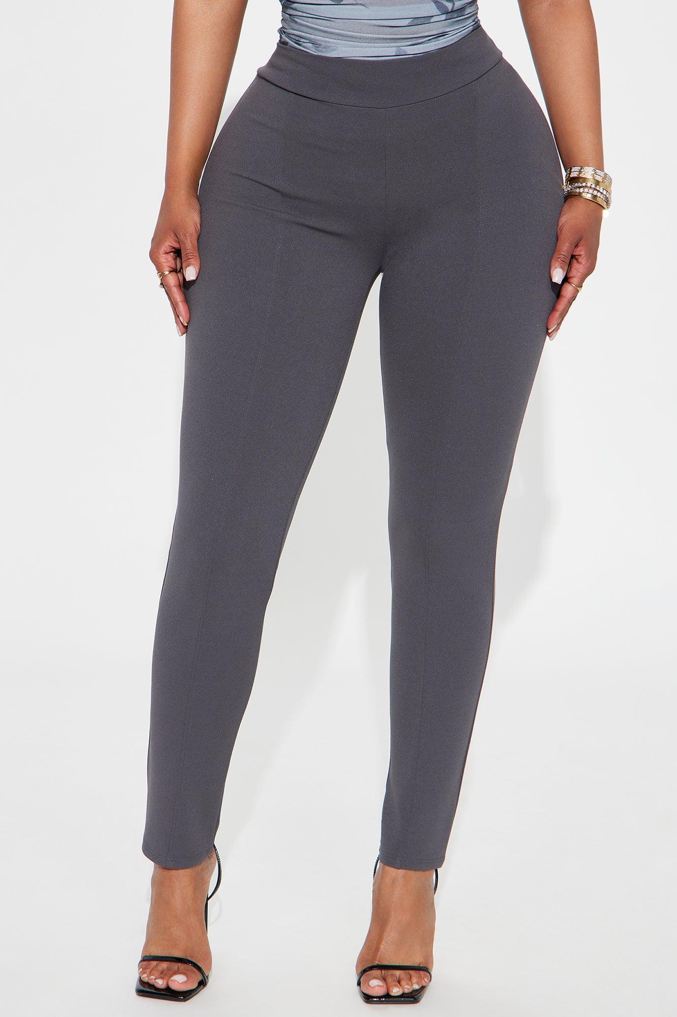 Good For You Crepe Skinny Pant - Charcoal Product Image