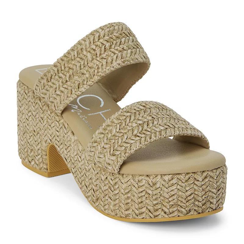 Beach by Matisse Ocean Ave Women's Platform Sandals, Size: 7, Brown Product Image