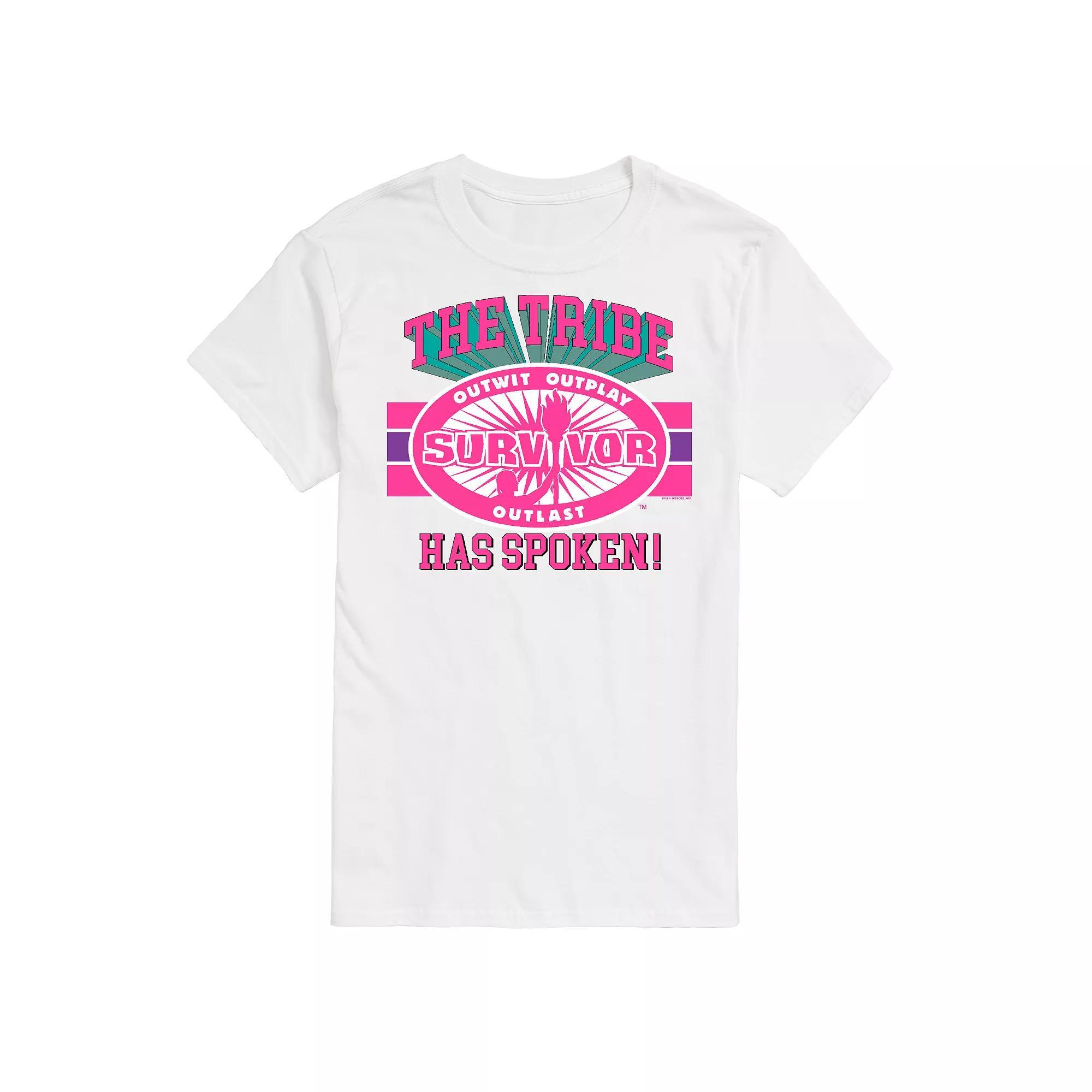 Big & Tall Survivor The Tribe Spoke Graphic Tee, Mens Product Image
