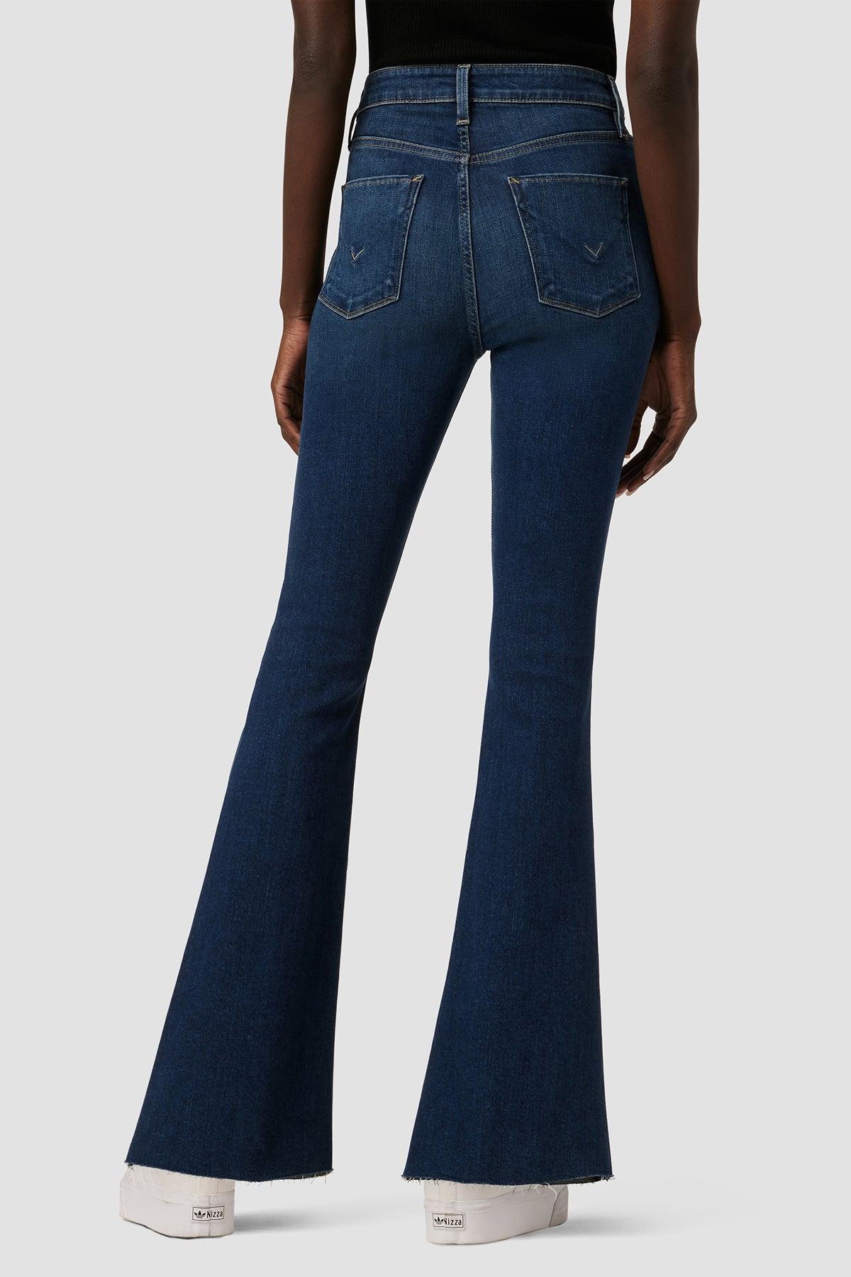 Holly High-Rise Flare Barefoot Jean Female Product Image