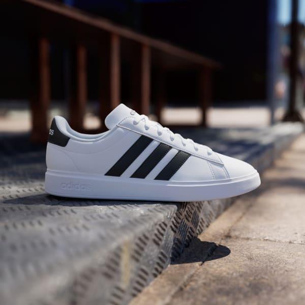 adidas GRAND COURT 2.0 SHOES Aurora Ink 9 Mens Product Image