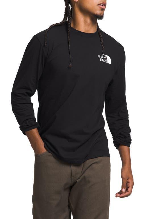 The North Face Men's L/S Box NSE Tee (TNF /Multi-Color) Men's T Shirt Product Image