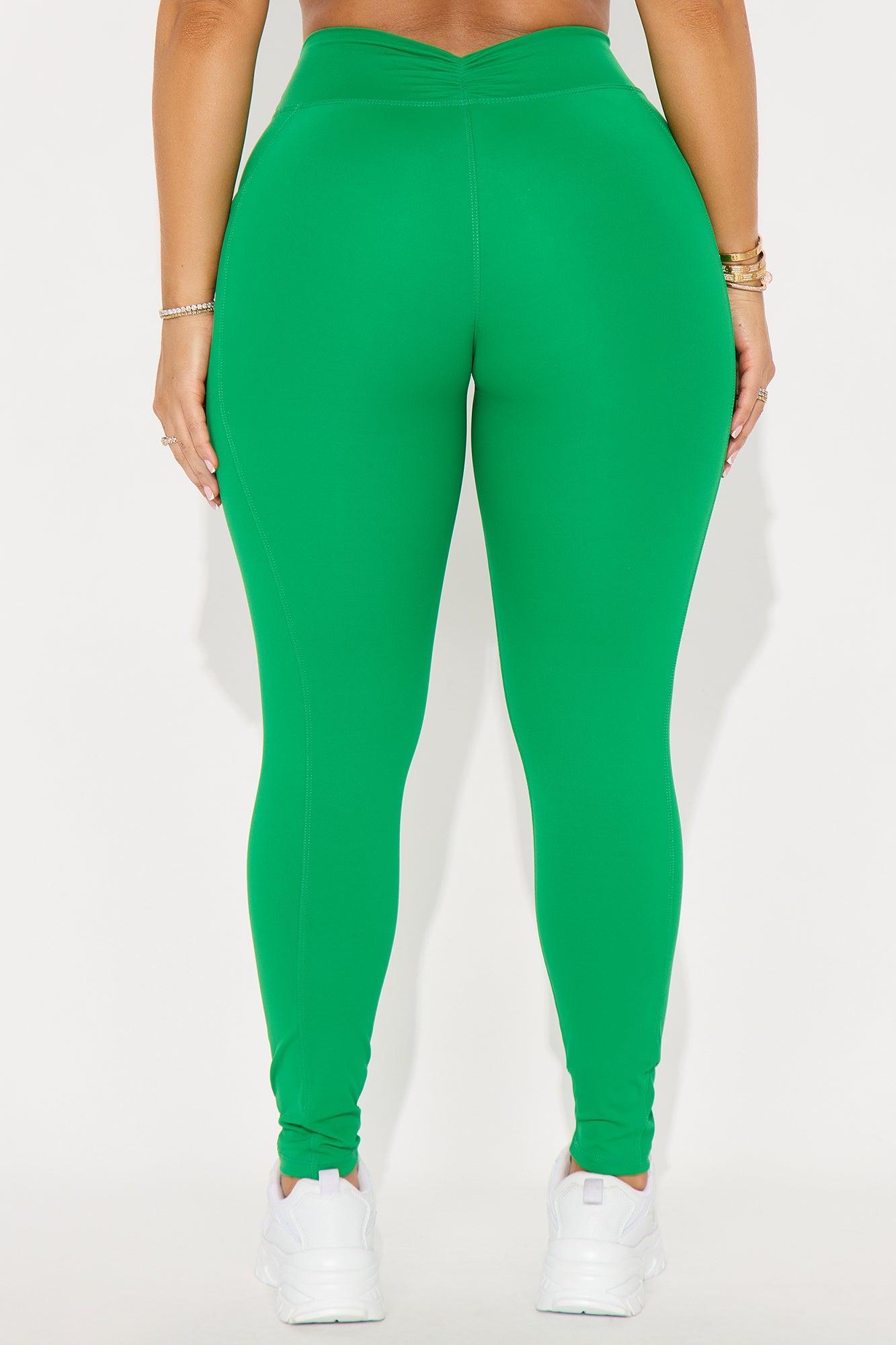 Tennis Club Active Legging - Kelly Green Product Image