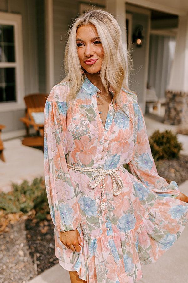 Blossom Moment Mini Dress Product Image