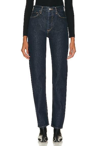 90s Pinch Waist High Rise Straight AGOLDE Product Image