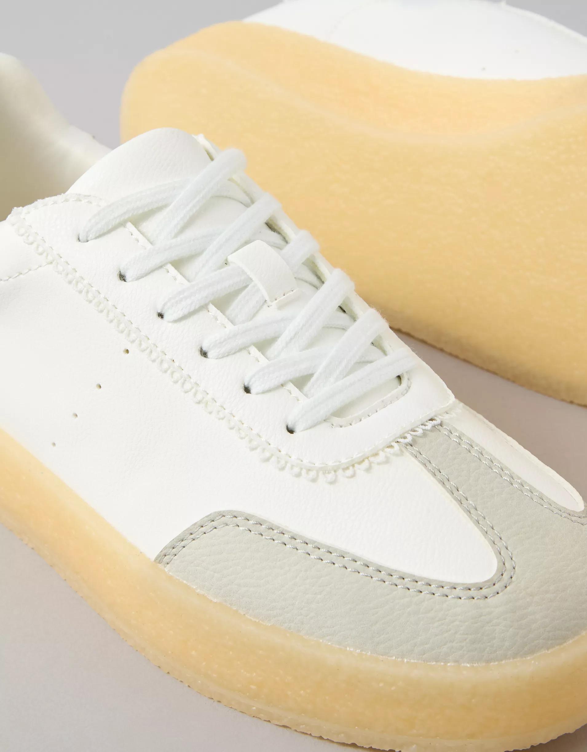 AE Faux Crepe Retro Sneaker Product Image