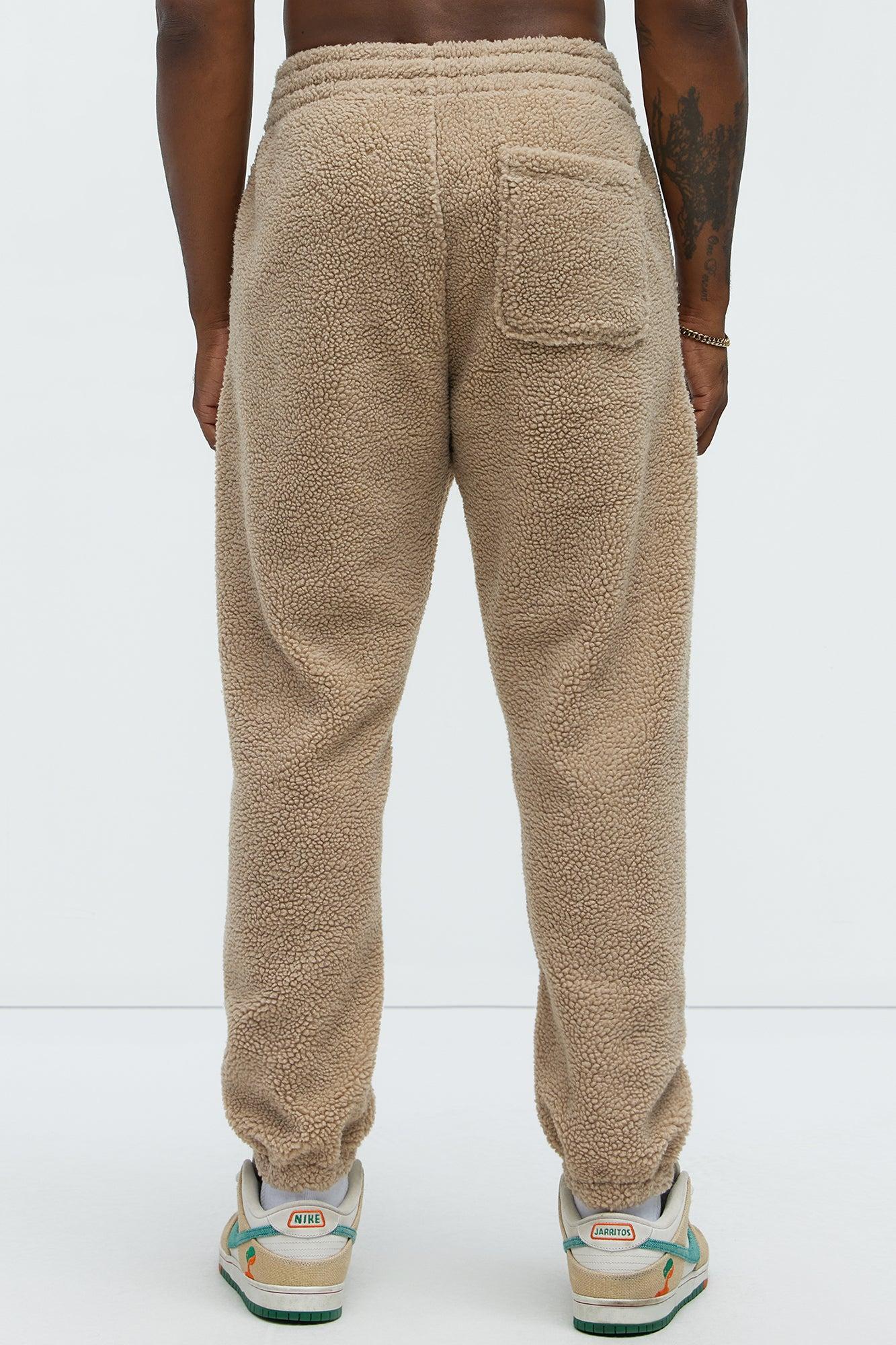 Axel Polar Fleece Jogger - Tan Product Image