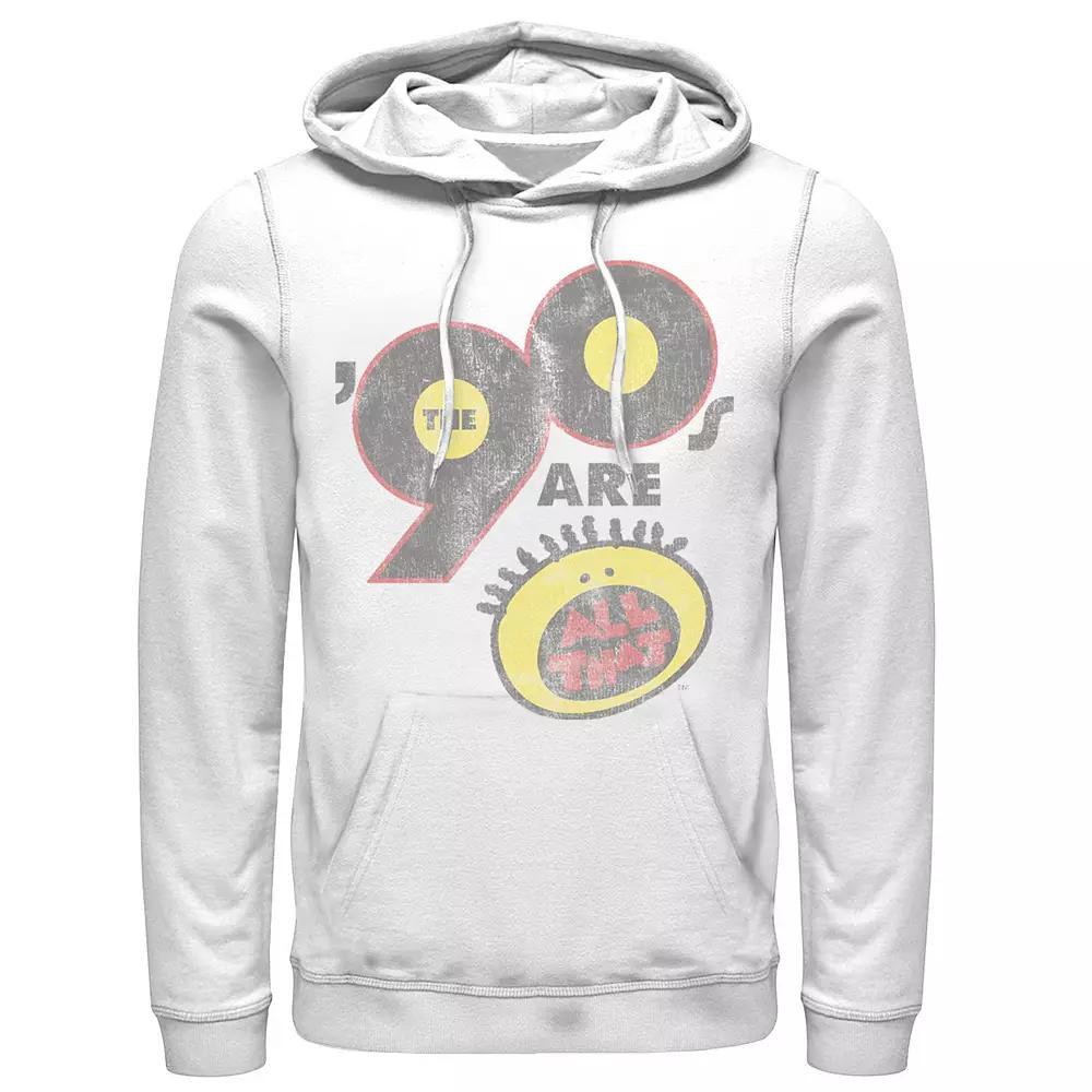 Men's Nickelodeon All That The Nineties Are Vintage Retro Graphic Hoodie, Size: Small, Black Product Image