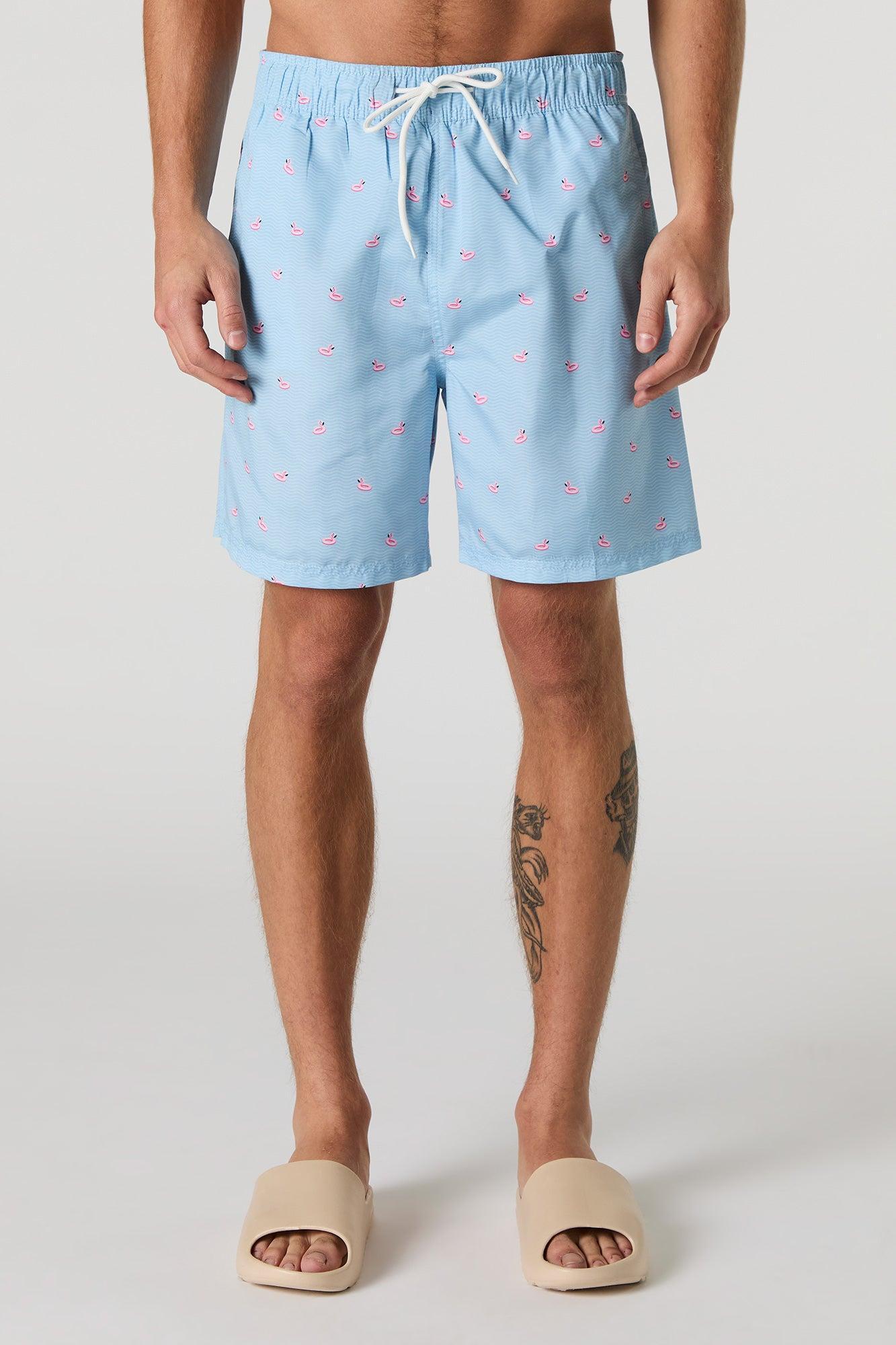 Summer Print Drawstring Short Male Product Image