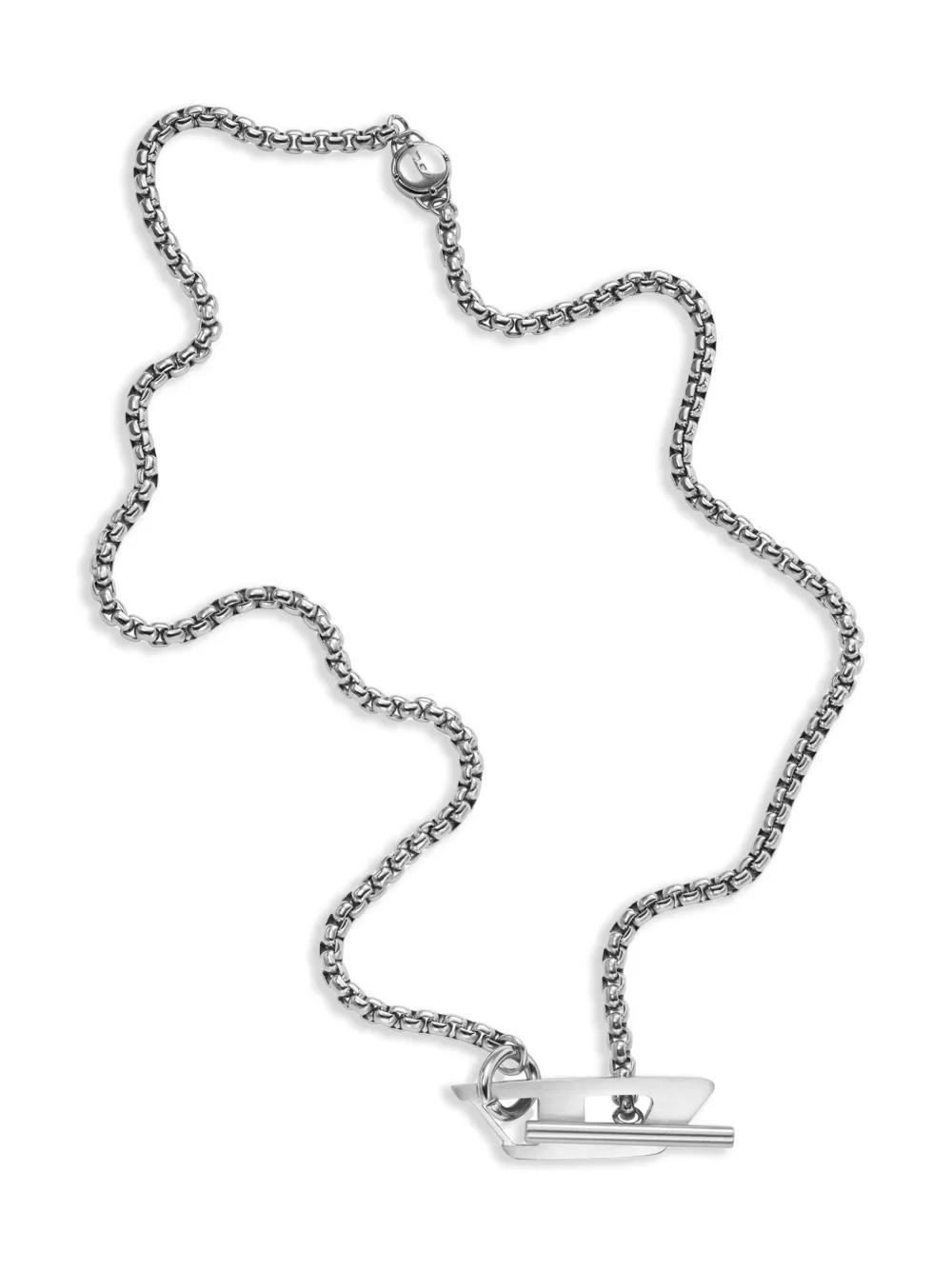 DIESEL Collana A Catena In Acciaio Inossidabile In Silver Product Image