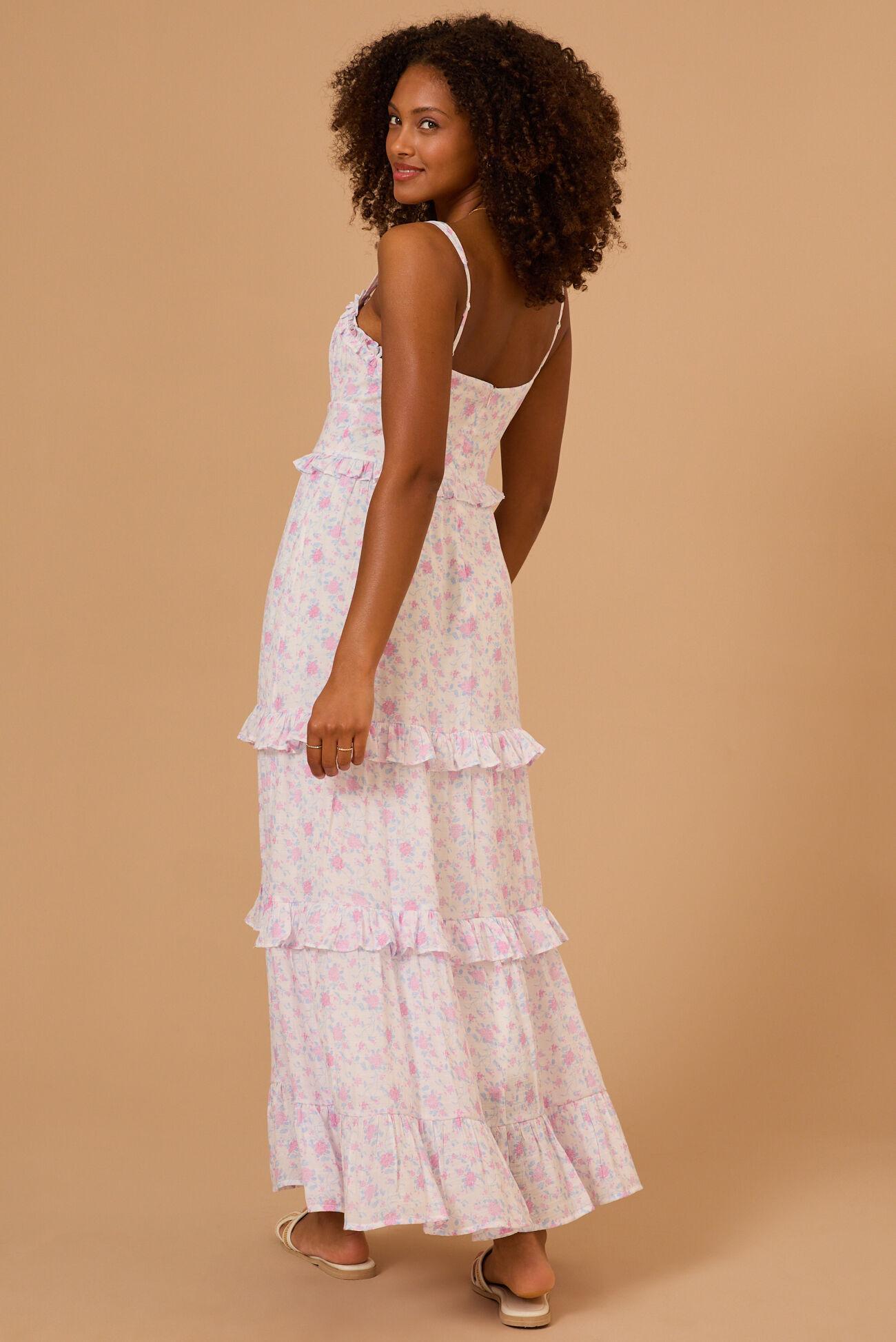 Meleny Floral Maxi Dress Product Image