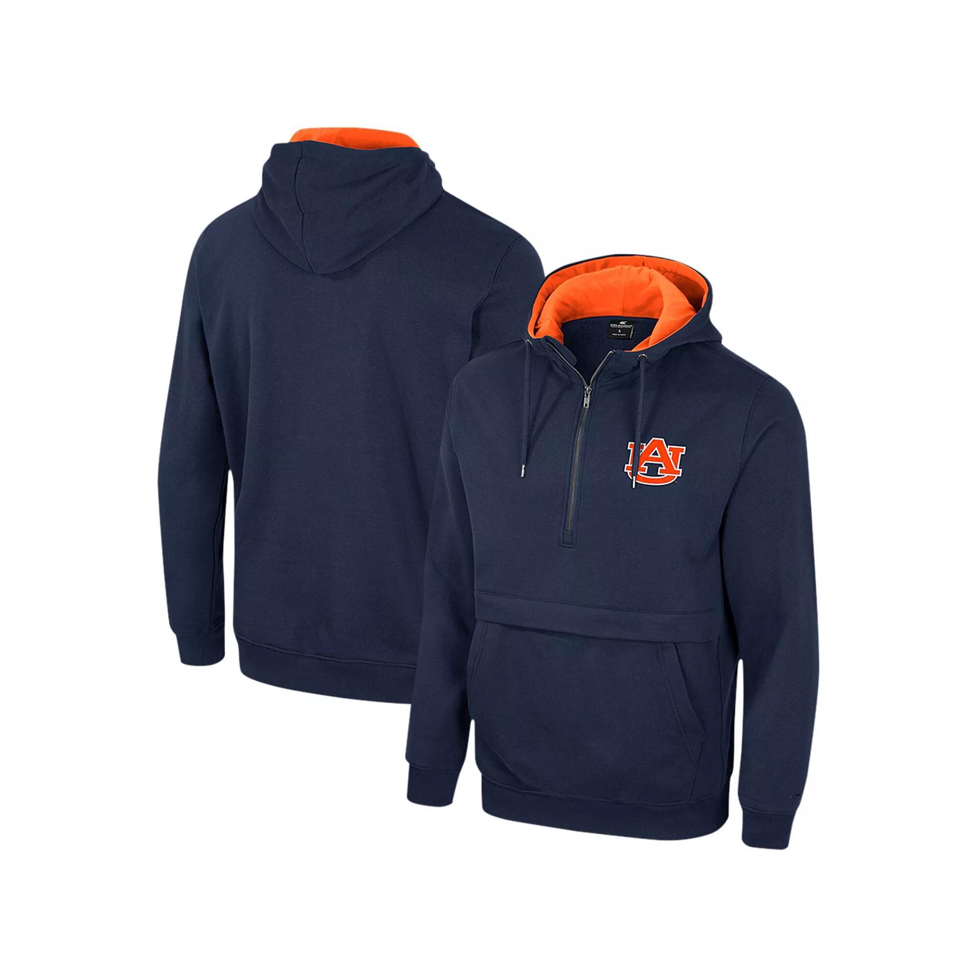 Men's Colosseum Navy Virginia Cavaliers Team Half-Zip Pullover Hoodie, Size: 2XL, Blue Product Image