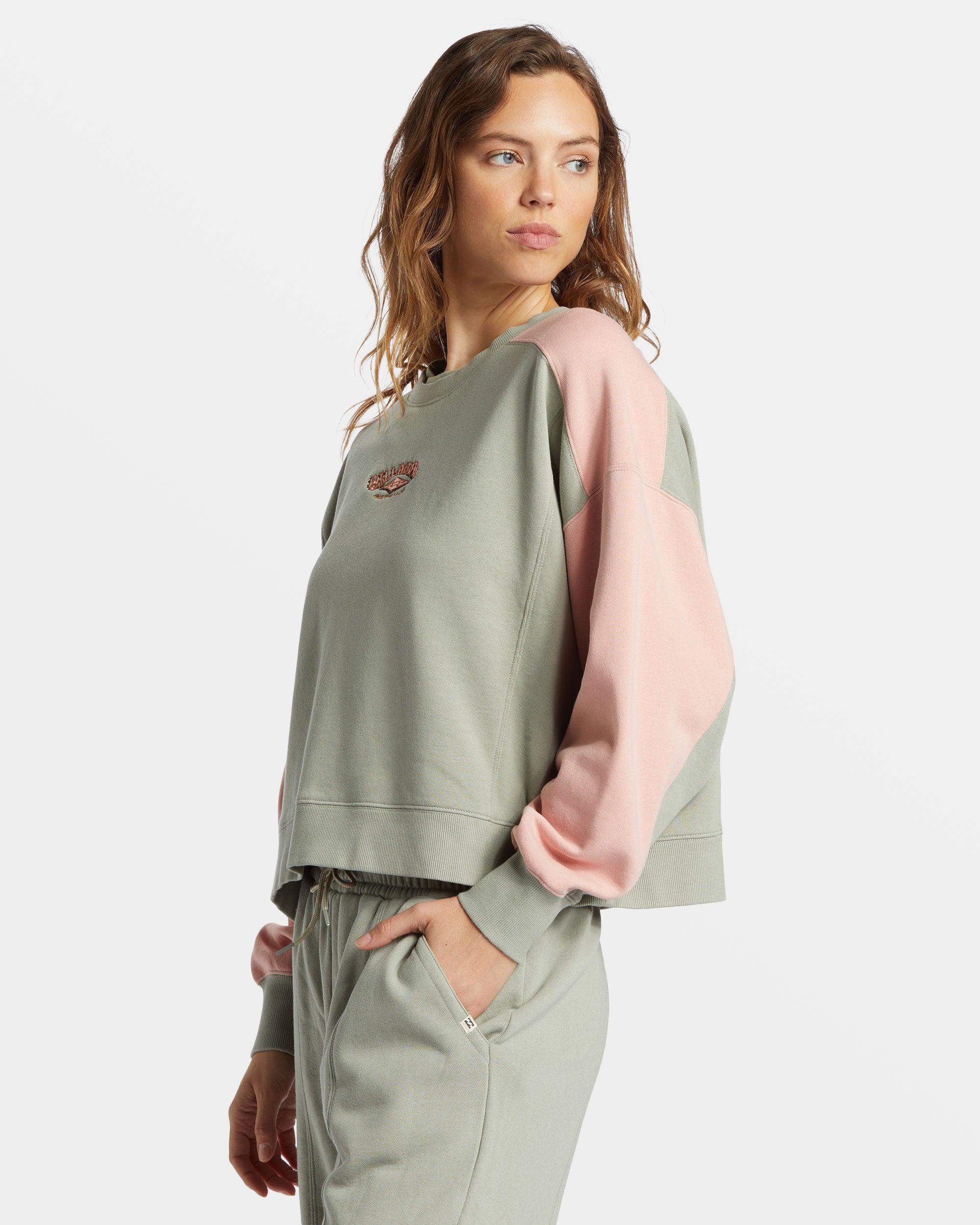 Hike Date Pullover Sweatshirt - Seagrass Female Product Image