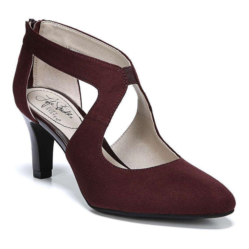 LifeStride Giovanna 2 Womens High Heels Blue Micron Product Image