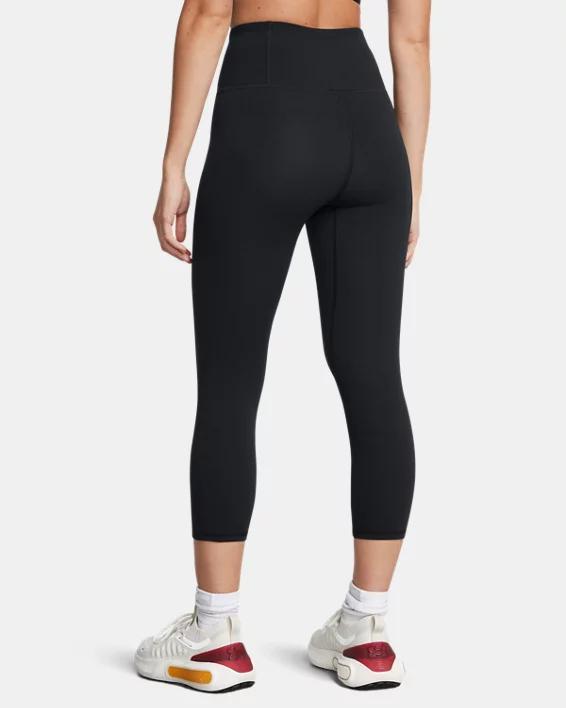 Women's Under Armour Motion Capri Leggings, Size: Large, Ether Blue Product Image