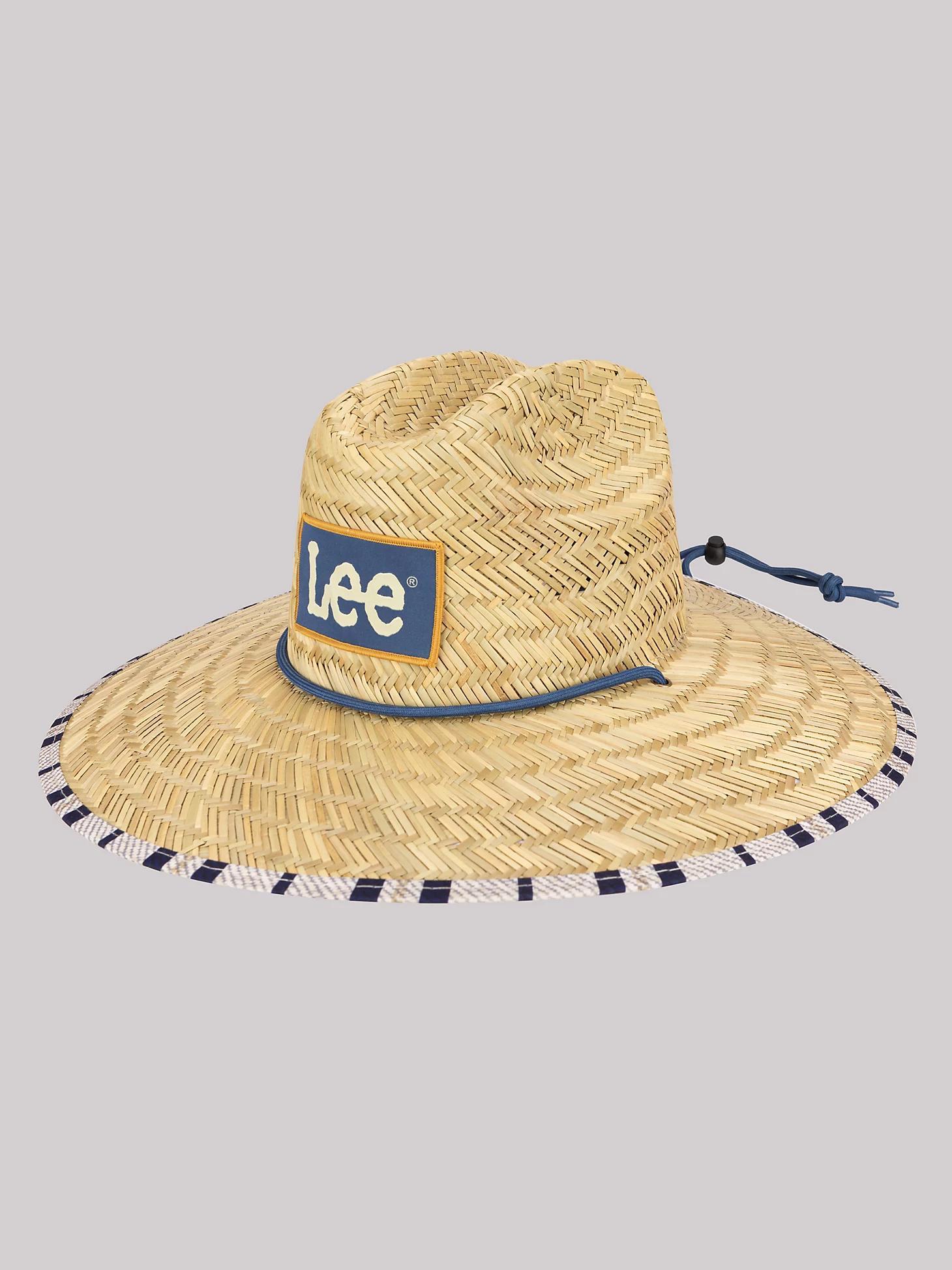 Men's Straw Stripe Lifeguard Hat | Men's Accessories | Lee® Product Image