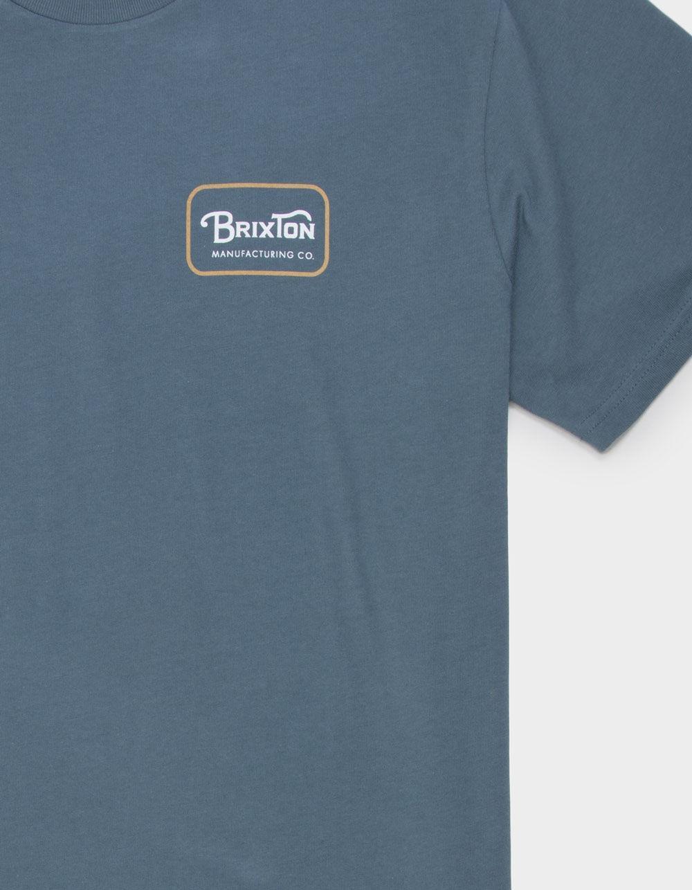 BRIXTON Grade Mens Tee - LIGHT BLUE Product Image
