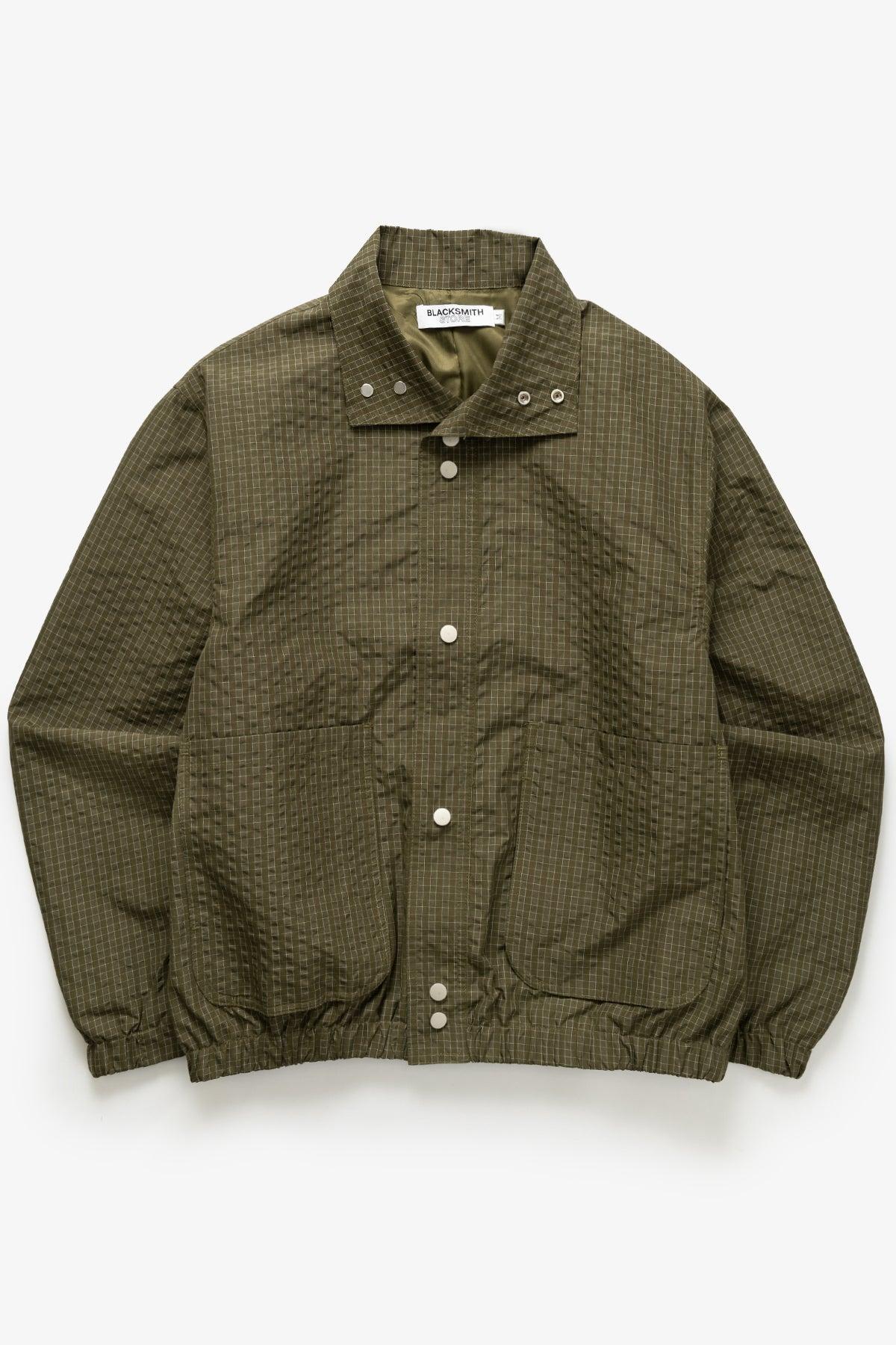 Blacksmith - Cropped Fairway Jacket - Navy Product Image