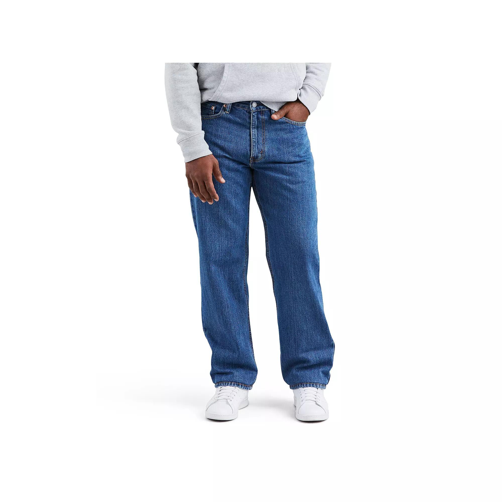 Big & Tall Levi's® 550™ Relaxed Fit Jeans, Men's, Size: 34X38, Stonewash Product Image
