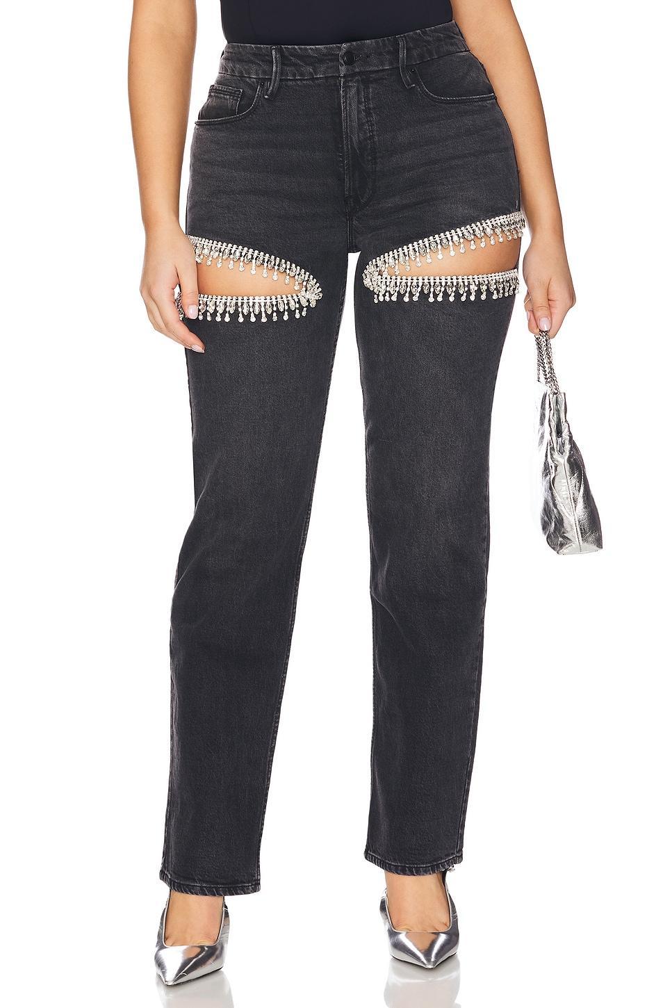 Good Icon Straight Diamond Jeans Product Image