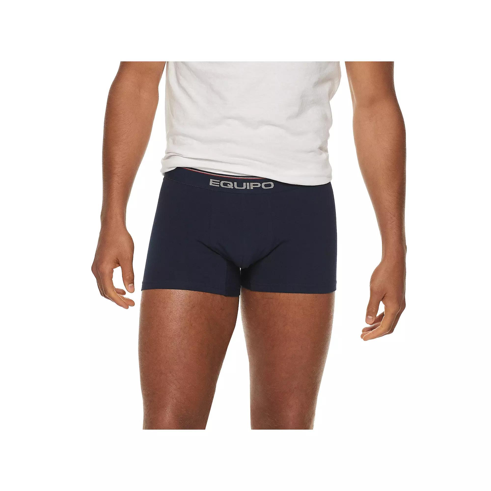Mens Equipo 3-Pack Boxer Briefs Grey Gray Navy Product Image