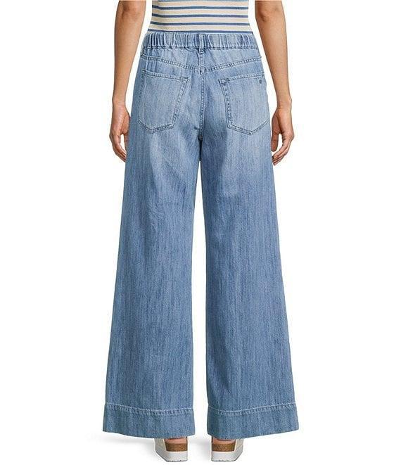 Roxy Finley Wide Leg Linen-Blend Pants Product Image