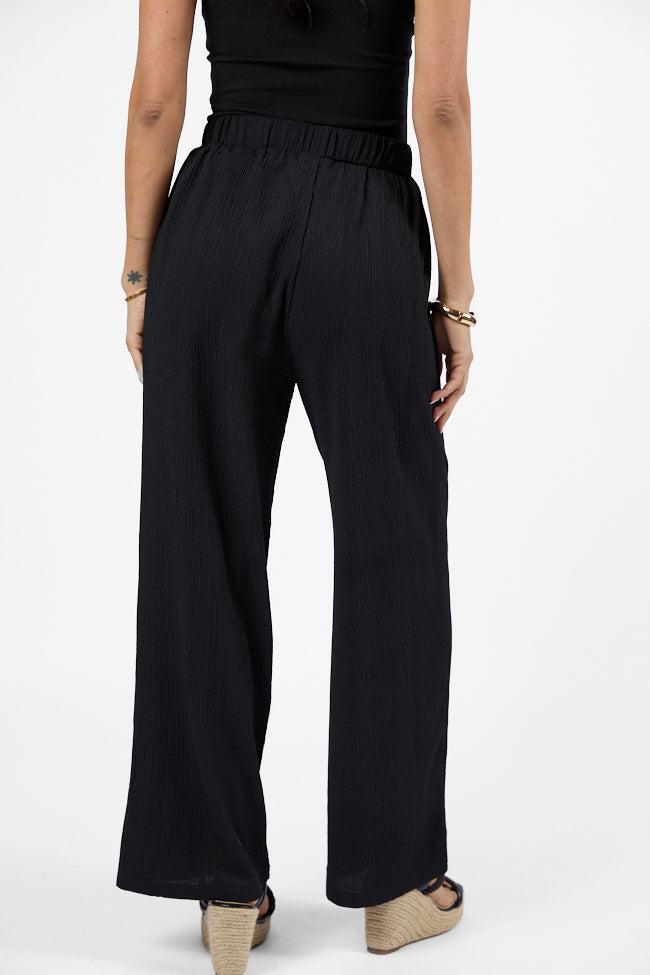 Pretty In Paradise Black Pants FINAL SALE Product Image