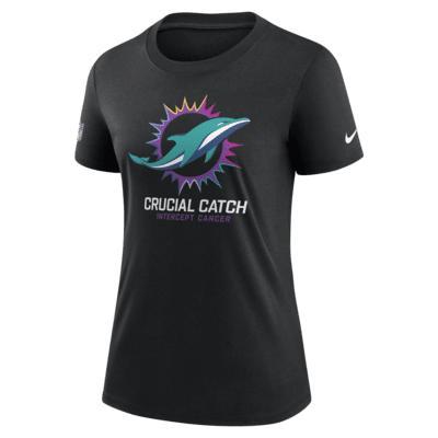Women's Nike  Black New York Jets 2024 NFL Crucial Catch Tri-Blend T-Shirt, Size: XS Product Image