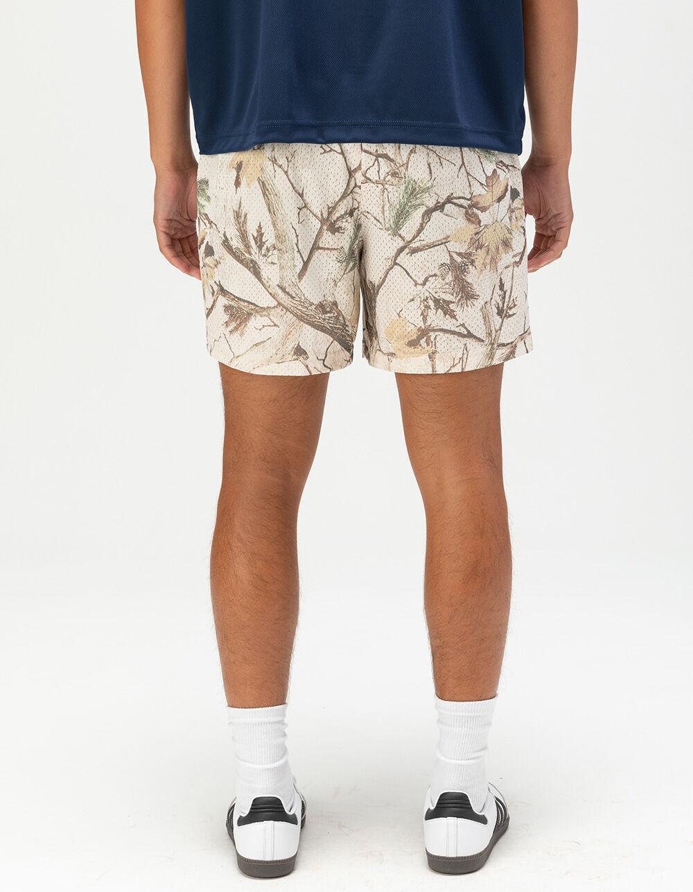 RSQ Mens 6" Mesh Shorts - CAMO KHAKI Product Image