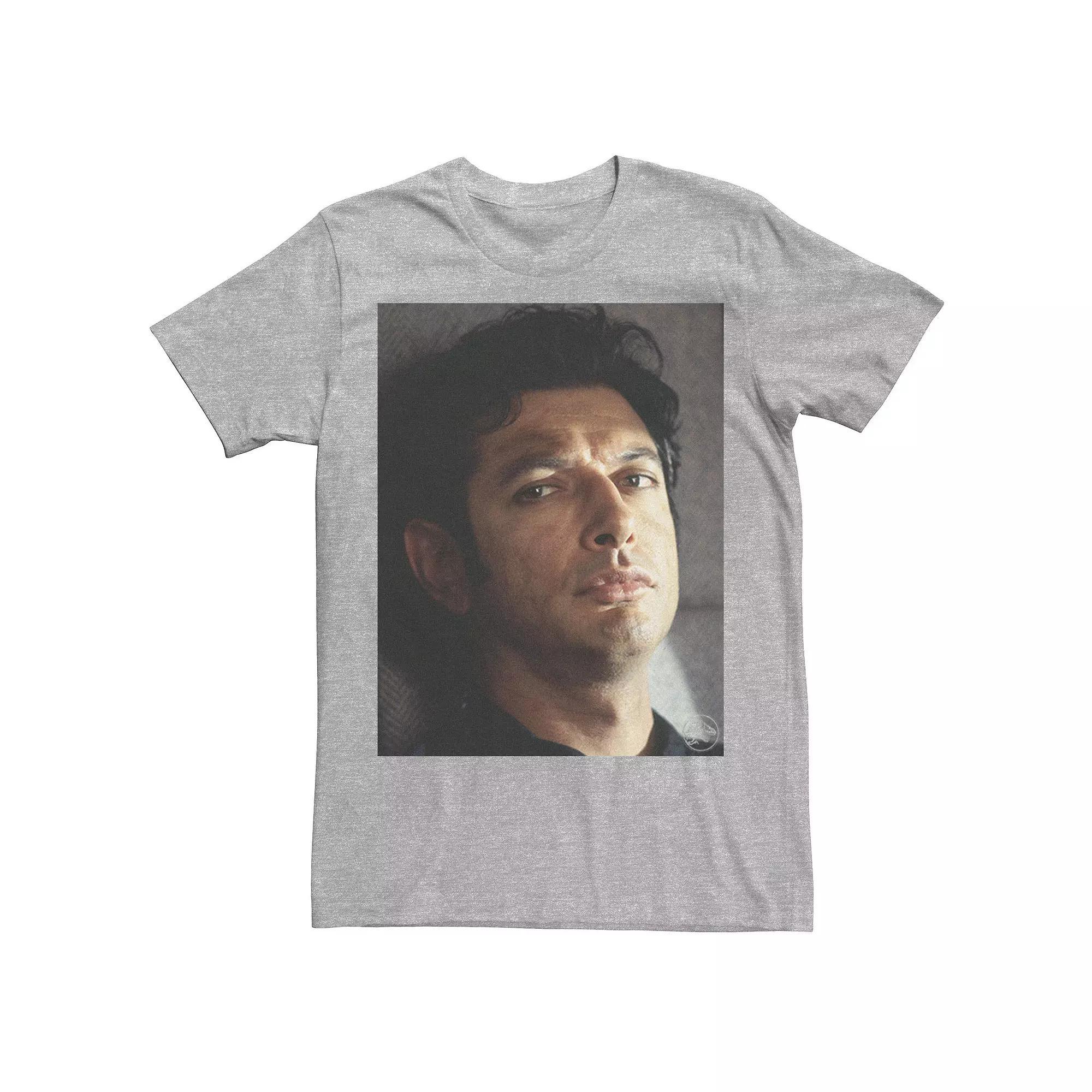 Men's Jurassic Park Jeff Goldblum Stare Graphic Tee, Size: XXL, Kelly Product Image