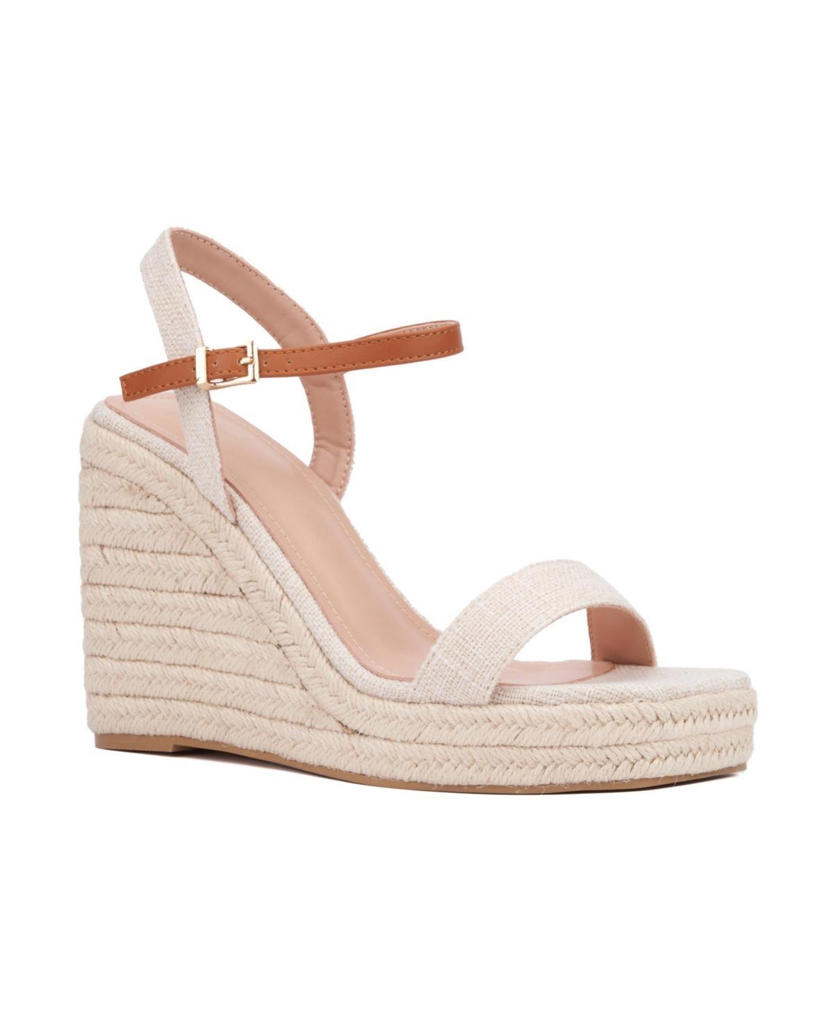 New York & Company Unita Womens Espadrille Wedge Sandals Product Image